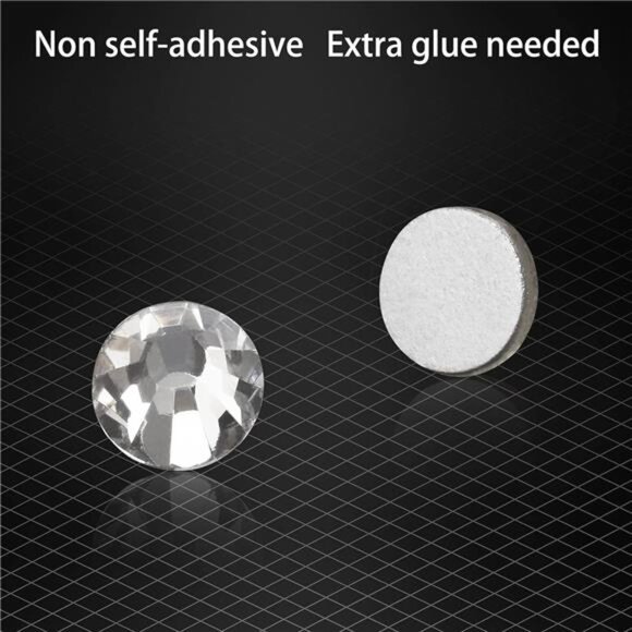 Artdone nail art Rhinestones 5000pcs+2000pcs+1728pcs+120pcs Multi Shapes - Picture 5 of 8